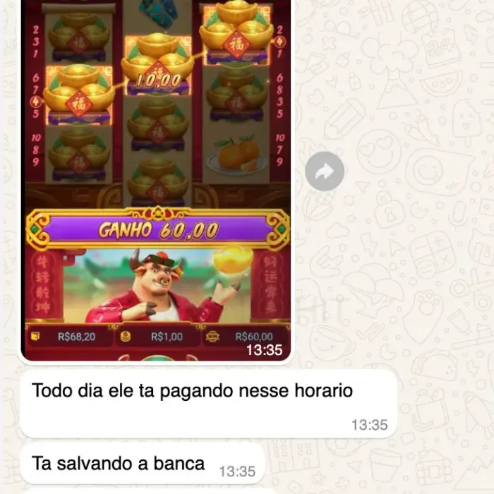 Avaliação Jogador que Ganhou no Jogo do Touro Sortudo Oficial