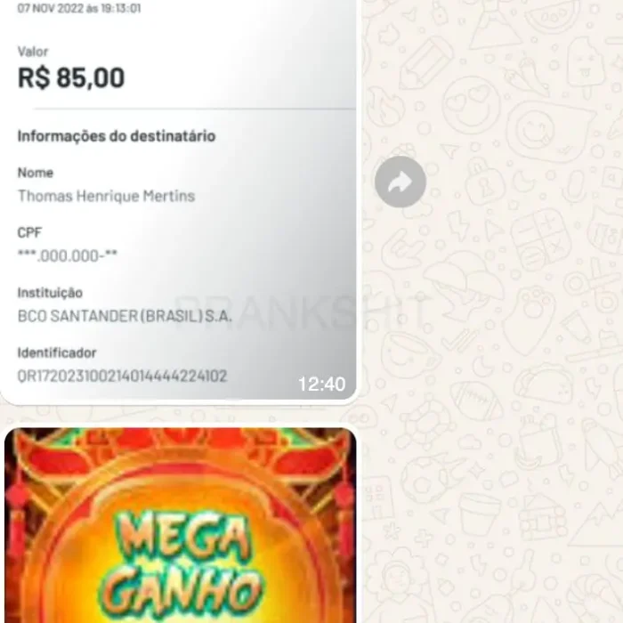 Avaliação Jogador que Ganhou no Jogo do Touro Sortudo Oficial